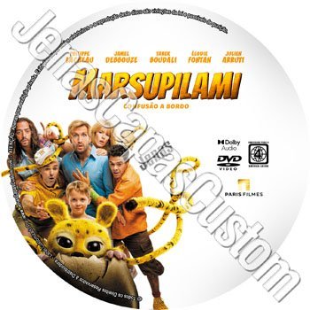 Label DVD Marsupilami - Confusão A Bordo