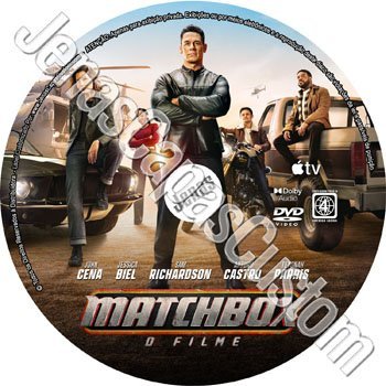 Label DVD Matchbox - O Filme