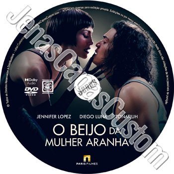 Label DVD O Beijo Da Mulher Aranha