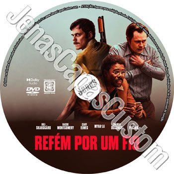 Label DVD Refém Por Um Fio
