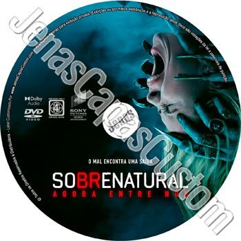 Label DVD Sobrenatural - Agora Entre Nós