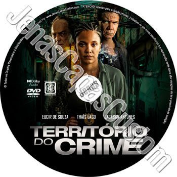Label DVD Território Do Crime
