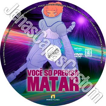 Label DVD Você Só Precisa Matar